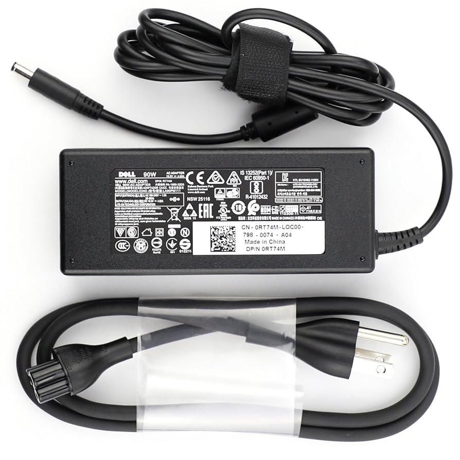 Amazon.com: Dell Original 90W 19.5V x 4.62A New Slim